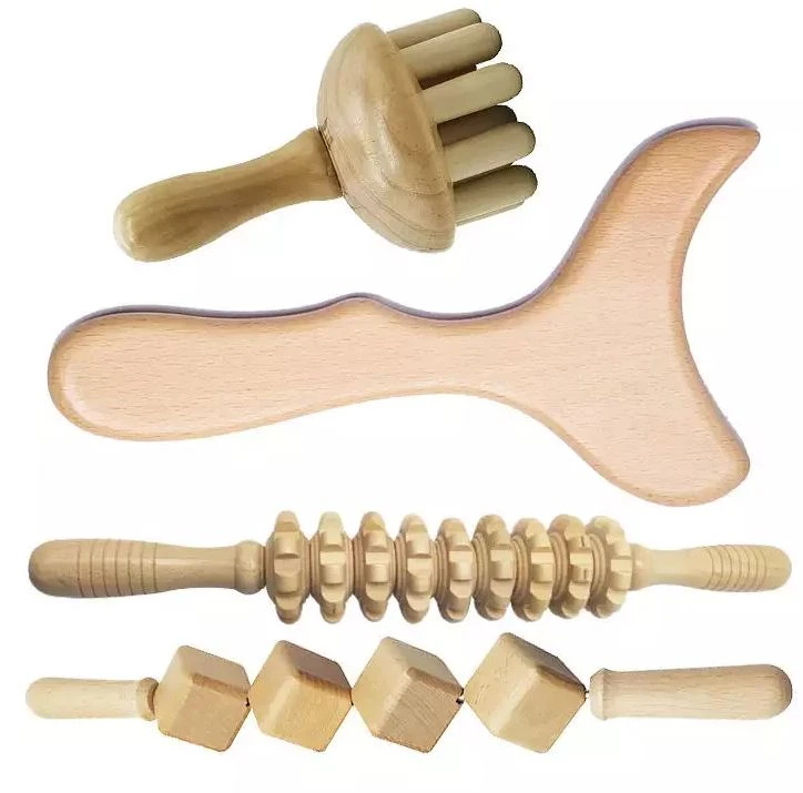 Handheld Wooden Massager Set Wholesale