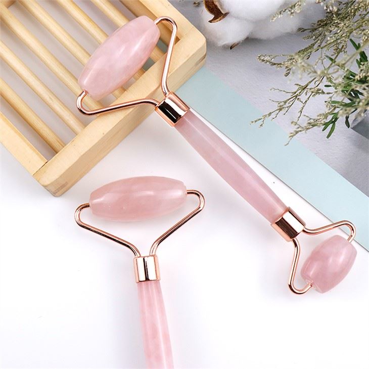 Relieve Stress Pink Jade Roller