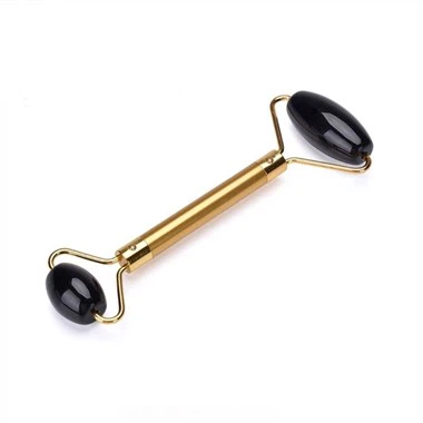Black Obsidian Crystal Facial Roller