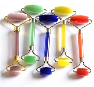 Different Color Stone Jade Roller For Face