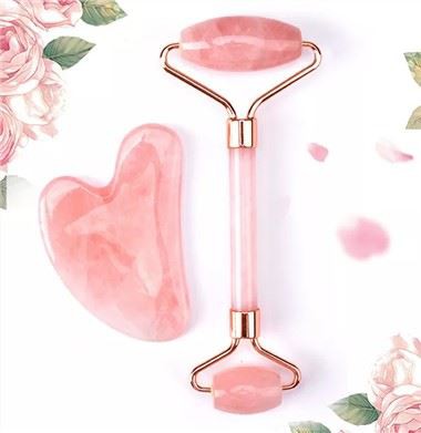 Double Head Jade Roller And Gua Sha Massager