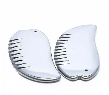 Face Slimming Terahertz Jade Stone Face Gua Sha Set
