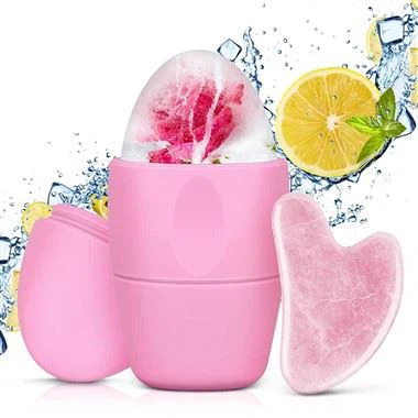 Ice Roller For Face And Gua Sha Facial Tool Set