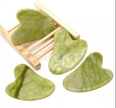 Natural Green Jade Stone Gua Sha Face Tool