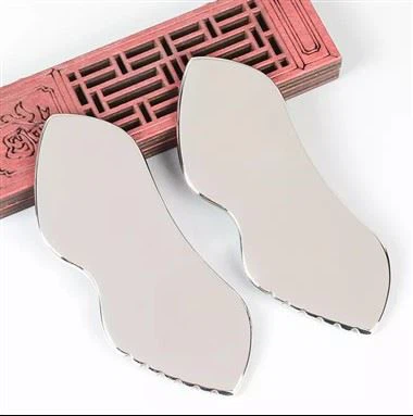 New Design High Quality Stainless Steel Gua sha Board