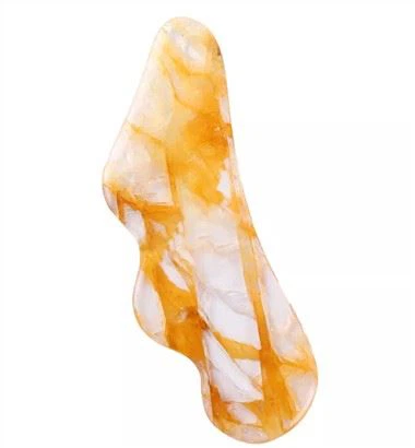 Yellow Fluorite Gua Sha For Facial Massage