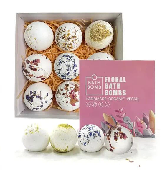 Dried Flower Bath Bomb