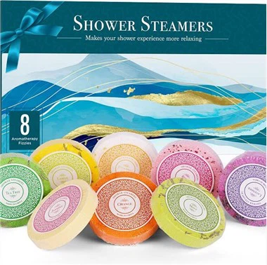 8 Pack Pure Essential Oil Shower Steamers