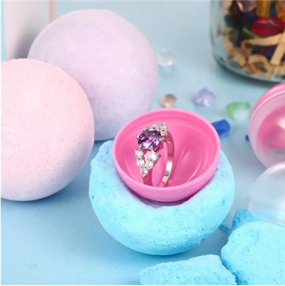 Bath Bomb With Jewellery Inside