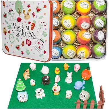 Bubble Bath Bombs With Toys