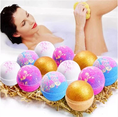 Colorful Bubble Bath Bombs