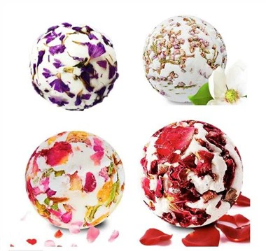 Rose Petal Bath Bombs