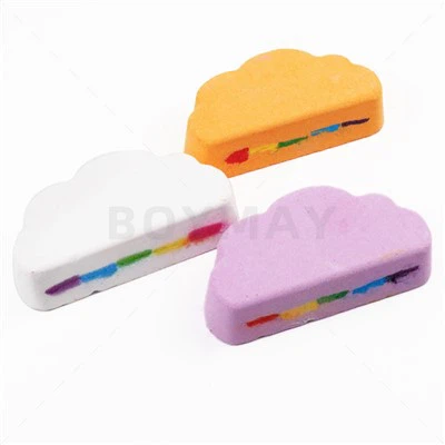 Relaxing Rainbow Cloud Bath Bombs
