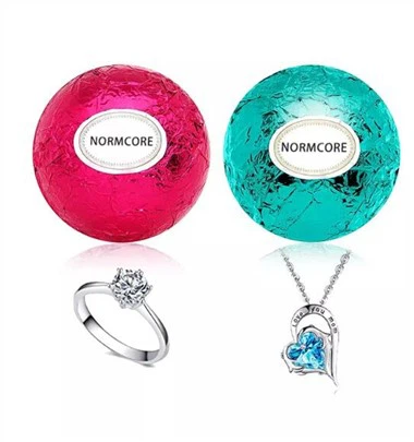 Bath Bomb With Jewelry Inside