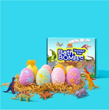 Dinosaur egg Bath Bomb Set