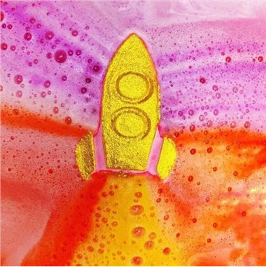 Golden Rocket Bath Bomb
