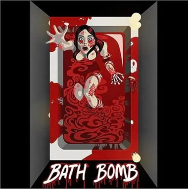 Halloween Blood Red Bath Bomb
