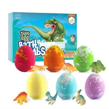 Amazon Hot-selling Kids Bath Bomb With Dinosaur Inside