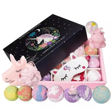 Kids Surprise Bath Bombs With Unicorns Toys Inside