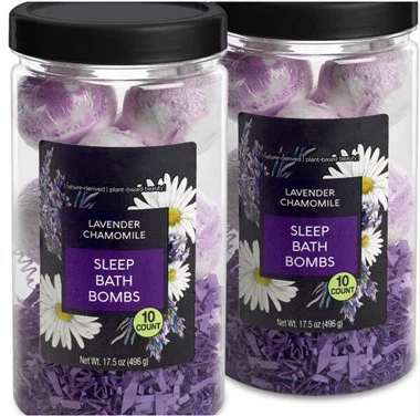 Lavender Chamomile Deep Sleep Bath Bomb