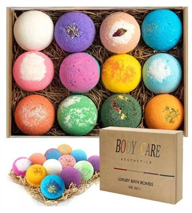 Organic Ingredient Bath Bomb Set