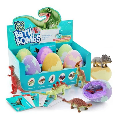 Natural Dinosaur Bath Bombs With Toys