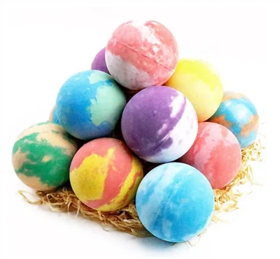 Colorful Bath Bombs