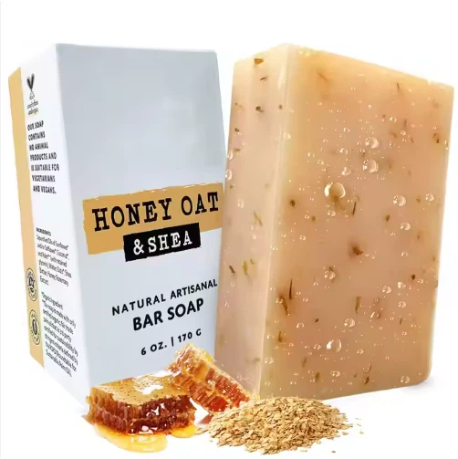 Custom Honey And Oats Soap