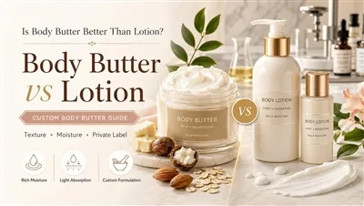 Is Body Butter Better Than Lotion? Custom Body Butter Guide