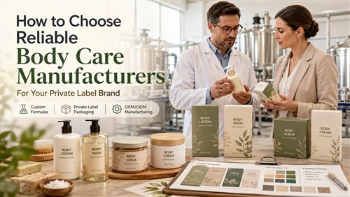 How To Choose Reliable Body Care Manufacturers For Your Private Label Brand
