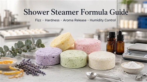 Shower Steamer Formula Guide: Fizz, Hardness, Aroma Release And Humidity Control