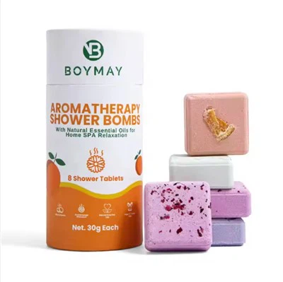 6 Packs Body Restore Shower Bombs Tablets Aromatherapy Shower Steamer