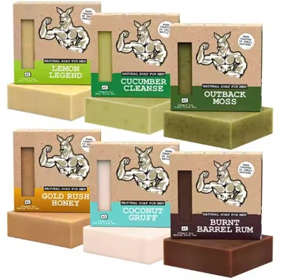 Cold Process Men Whitening Soap Bar