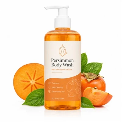 Custom Persimmon Body Wash For Deodorizing Body Care Brands