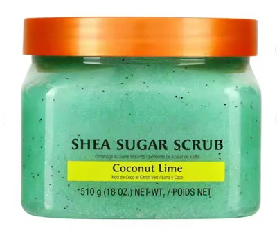 Handmade Relaxing Shea Sugar Body Scrub With Lime