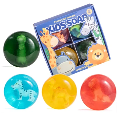 Natural Kids Soap With Toy Inside