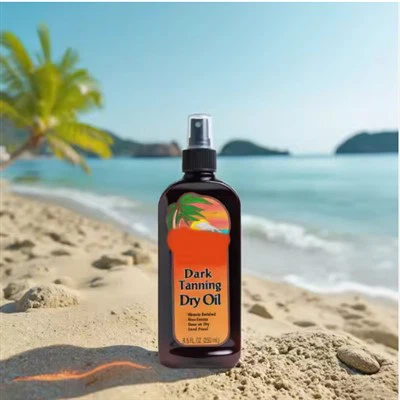 Natural Organic Carrot Tanning Oil For Body