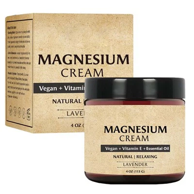 Pregnant Woman Magnesium Cream For Sleep & Leg Cramps